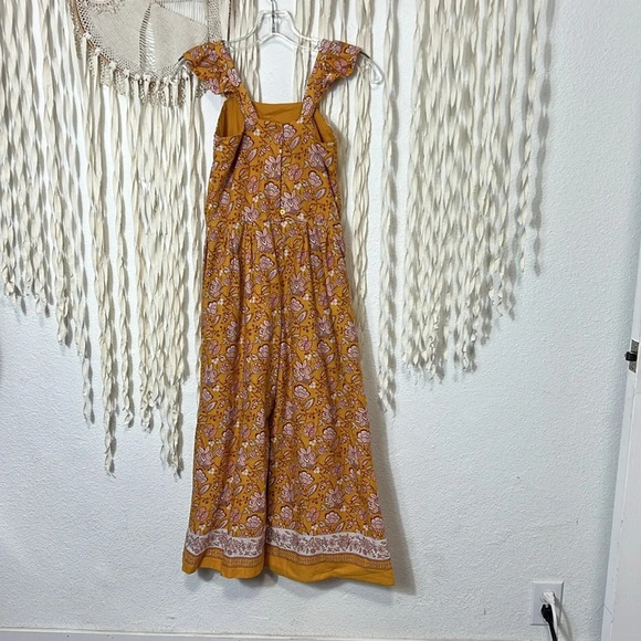 Janie & Jack Floral Bow Jumpsuit Size 10 - Picture 7 of 12